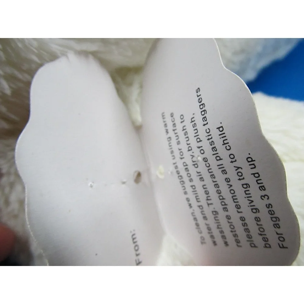Wishpets Plush Eco Friendly Elaine the Cream Seal Stuffed Animal 22